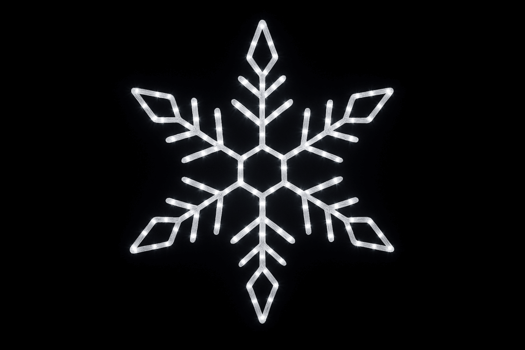2D MOTIF SNOWFLAK