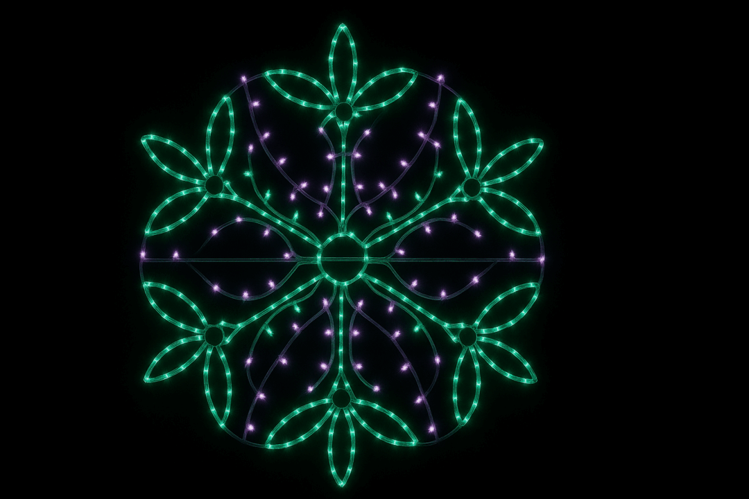 2D MOTIF FLOWER CRYSTAL A