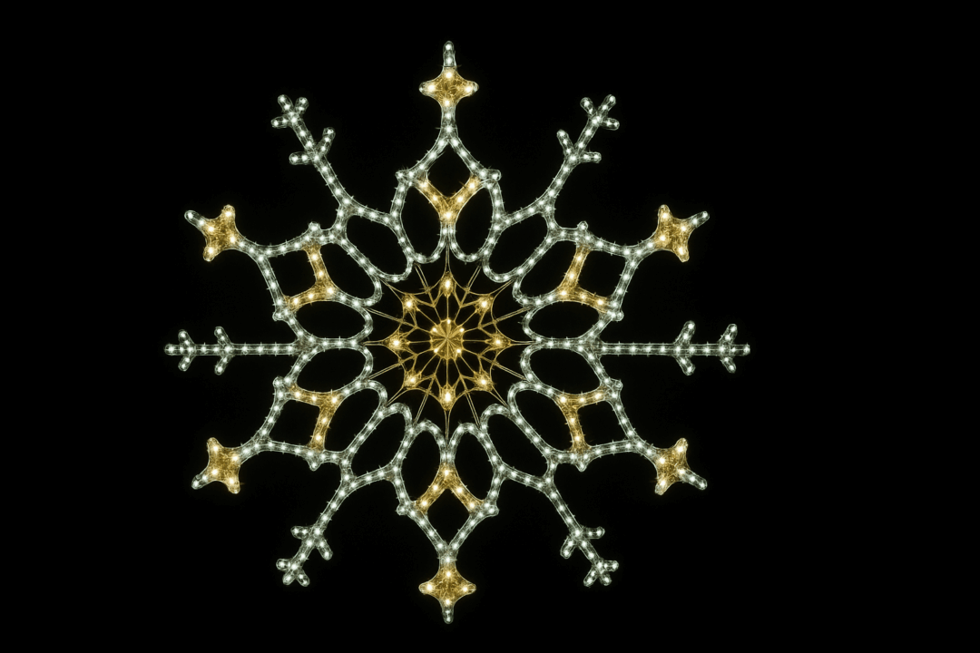 2D MOTIF GRANDESNOW SNOW CRYSTAL C