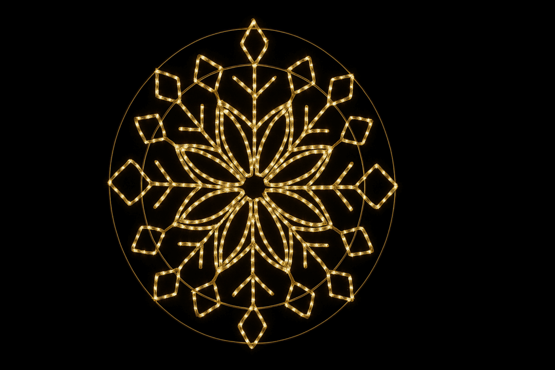 2D MOTIF GRANDESNOW SNOW CRYSTAL D