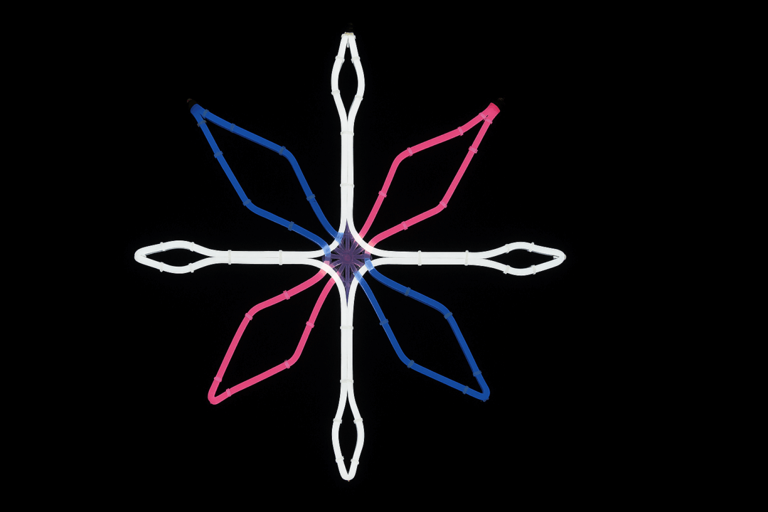 2D NEON MOTIF ICE COLORS