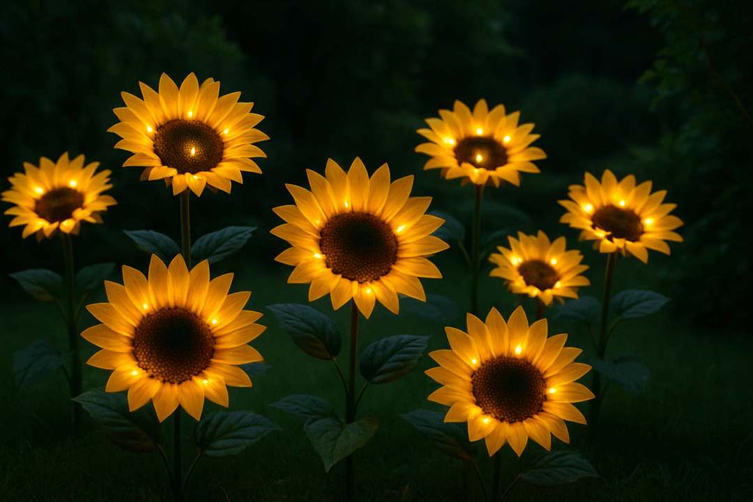 SOLAR SUNFLOWER LIGHT
